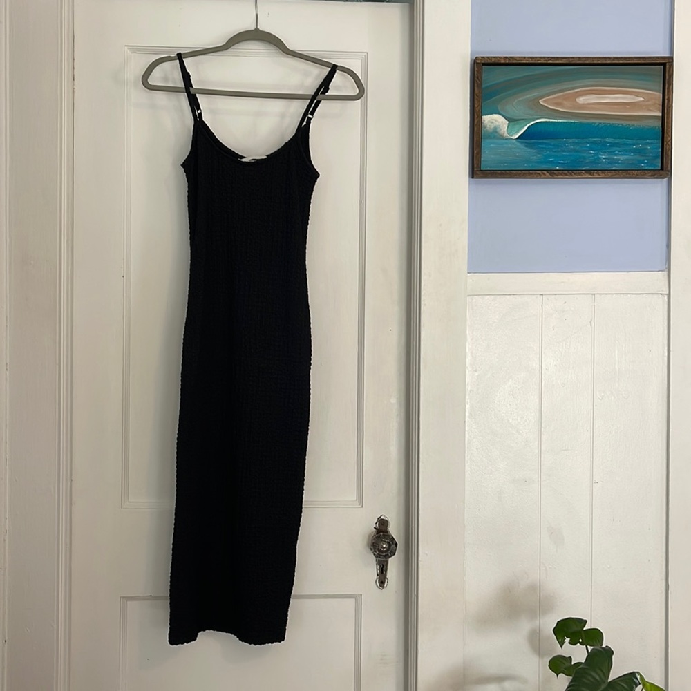 H&M black dress